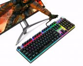 Frisby G8530QM Pandora Mavi Mekanik TR Oyuncu RGB Klavye thumbnail 2