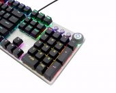 Frisby G8530QM Pandora Mavi Mekanik TR Oyuncu RGB Klavye thumbnail 3