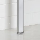 DUŞ RAFLARI SETİ DUSAKABİN BOYUNDA YAPIŞKANLI  AYARLANABİLİR 30X20X153CM - 7