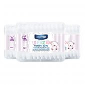 Deep Fresh Bebek Pamuklu Kulak Temizleme Çubuğu 3 x 60 Adet - 1