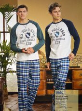 POLO 17004 Pijama Takım - 1