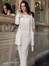 Artış 609 Bayan Lohusa 3 Lü Pijama Takımı - 1