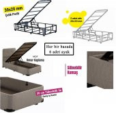 Niron  Luna Baza Başlık Yatak Takımı - 150x200 cm Çift Kişilik Ortopedik Yatak Seti Sağlamlaştırılmış Baza - 8