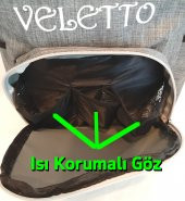 Veletto Su Geçirmez 10 Bölmeli Anne Bebek Bakım Çantası - 5
