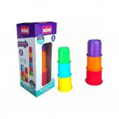 ERDEM KİKİ SEVİMLİ KULE EĞİTİCİ OYUNCAK AE-1611 - 1