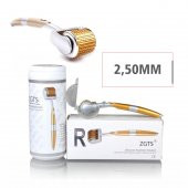 2,50MM 192 İĞNE ZGTS TİTANYUM DERMAROLLER - ZGTS DERMA ROLLER - TEMİZLEME SPREYİ HEDİYELİ! - 1