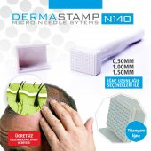 140 İĞNE 0,75MM İĞNE UZUNLUĞU DERMASTAMP -DERMA STAMP SAÇ VE YÜZ BÖLGESİ - TEMİZLEME ÜRÜNÜ HEDİYELİ! - 3