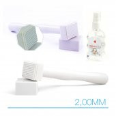 140 İĞNE 2,00MM İĞNE UZUNLUĞU DERMASTAMP - TEMİZLEME ÜRÜNÜ HEDİYELİ! - 1