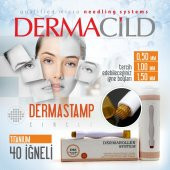 40 İĞNE DERMASTAMP CIRCLE DERMASTAMP-ÖZEL MİNİ BAŞLIK TEMİZLEME ÜRÜNÜ HEDİYELİ! - 3