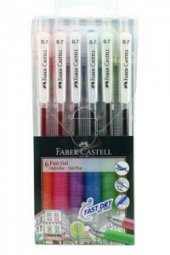 Faber - Castell Fast Jel 6lı Poşet - 2