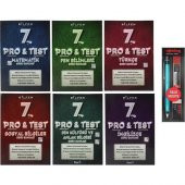 Bilfen Yayınları 7. Sınıf Pro & Test Tüm Dersler Soru Bankası Seti 6 Kitap + 3lü Kalem Seti - 1