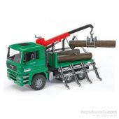 Bruder Man Kütük Taşıyıcı Kamyon BR02769 - 3
