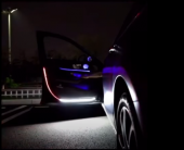 Mercedes C Serisi W205 2014 ve Sonrası Kapı Altı Kayan Led Kayar Led 120Cm Çok Fonksiyonlu - 2