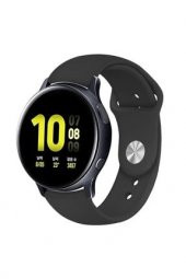 Samsung Galaxy Watch Active 2 44mm Mat Silikon Kordon - 1