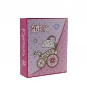 Bebek Fotoğraf Albümü 13x17cm Puset Bebek Arabası Baskılı - 4