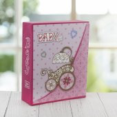 Bebek Fotoğraf Albümü 13x17cm Puset Bebek Arabası Baskılı - 7
