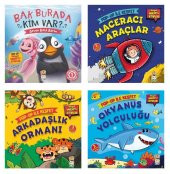 Sincap Pop Up İle Keşfet Hikayeli Hareketli Kitaplar 4 lü Set - 1