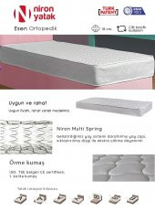 Çift Kişilik Ortopedik 200x200 cm Niron Esen Yatak - 2