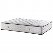 Organic Cotton Yatak 180x190 Çift Kişilik Doğal Pamuk Kumaşlı Ekstra Lüks Yumuşak Yatak 32 cm - 1