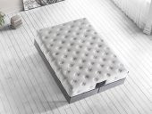Visco Fusion Yatak 160x200 Çift Kişilik Paket Yaylı Visco Süngerli Yatak Extra Lüks Yumuşak Özel Tasarım - 5