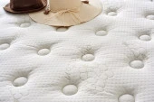 Organic Cotton Yatak 140x190 Çift Kişilik Doğal Pamuk Kumaşlı Ekstra Lüks Yumuşak Yatak 32 cm - 8