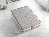 Exclusive Yatak 100x200 Tek Kişilik Visco Yatak Ekstra Lüks Yaysız Yatak 24 cm Pamuklu Keten Doğal Kumaş - 6