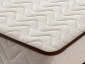 Exclusive Yatak 90x190 Tek Kişilik Visco Yatak Ekstra Lüks Yaysız Yatak 24 cm Pamuklu Keten Doğal Kumaş - 2