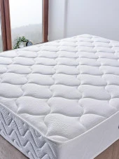 Relax Yatak 100x200 Tek Kişilik Orta Sert Beş Yıldızlı Otel Yatağı Lüks Ortopedik Yatak Çift Taraflı 28 cm thumbnail 7