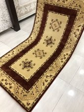 Saray Halı Klasik 1816 Krem 100x200 Kiremit Yolluk 2 Metre ! - 8