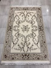 Saray Halı İpeksi 11314 RK 150x230 Krem 100 YÜN 4 M2 Halı ! - 1