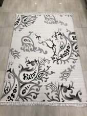 Saray Halı Nepal Kesme 3997 Gri 160x230 Beyaz Gri Siyah 4 M2 Halı - 1