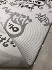Saray Halı Nepal Kesme 3997 Gri 160x230 Beyaz Gri Siyah 4 M2 Halı - 6