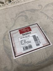 Tiffany Halı Sentez T 7001 A 150x230 Beyaz Turkuaz 4 M2 Halı ! - 5