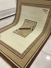 Saray Halı Vizyon 8042 Krem 125x180 Krem ve Kiremit Rengi Halı ! - 7
