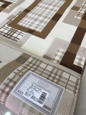 Saray Halı Klasik 11593 T-L Kahve Krem 100x200 Yolluk 2 Metre ! - 5