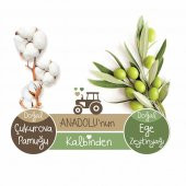 Baby Turco Doğadan Yenidoğan Islak Bebek Havlusu 6X60 Yaprak - 3