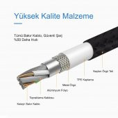 Samsung Xiaomi Huawei Type C USB Data ve Hızlı Şarj Kablosu - 2