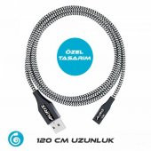 Samsung Xiaomi Huawei Type C USB Data ve Hızlı Şarj Kablosu - 3