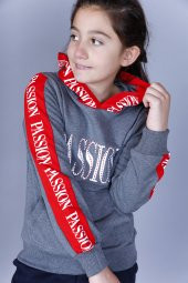 Toontoy Kız Çocuk Passion Baskılı Sweatshirt - 3