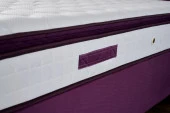 Niron Purple 120x200 Tek Kişilik Pedli Yatak Full Ortopedik Yaylı Yatak - 5