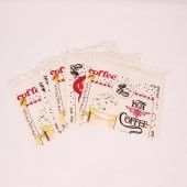 Wedding Home Kadife Baskılı Peçete Coffee 6lı 40x60 - 3