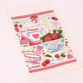 Wedding Home Kadife Baskılı Peçete For You 6lı 40x60 - 1