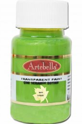 Artebella Transparan Çini Seramik Boyası 861050 Fıstık Yeşili 50 ml - 2
