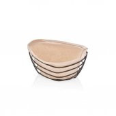 Narin Siyah Telli Oval Ekmeklik A60052 - 1