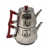 Mimarsinan Zirve Büyük Boy Kırmızı Çaydanlık - M-4753 - 1
