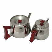 Mimarsinan Zirve Büyük Boy Kırmızı Çaydanlık - M-4753 - 2