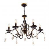 Sedef  9155 6lı Kristal Taşlı Salon Avizesi - 1