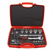 İzeltaş 1/4-1/2 Kombine Altı Köşe Lokma Anahtar Takımı 35 parça - 2