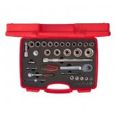 İzeltaş 1/4-1/2 Kombine Altı Köşe Lokma Anahtar Takımı 35 parça - 4