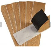 Renkli Duvarlar NWYP02 Açık Gri Budaklı Yapışkanlı Ahşap PVC Yer Döşeme Parkesi thumbnail 10